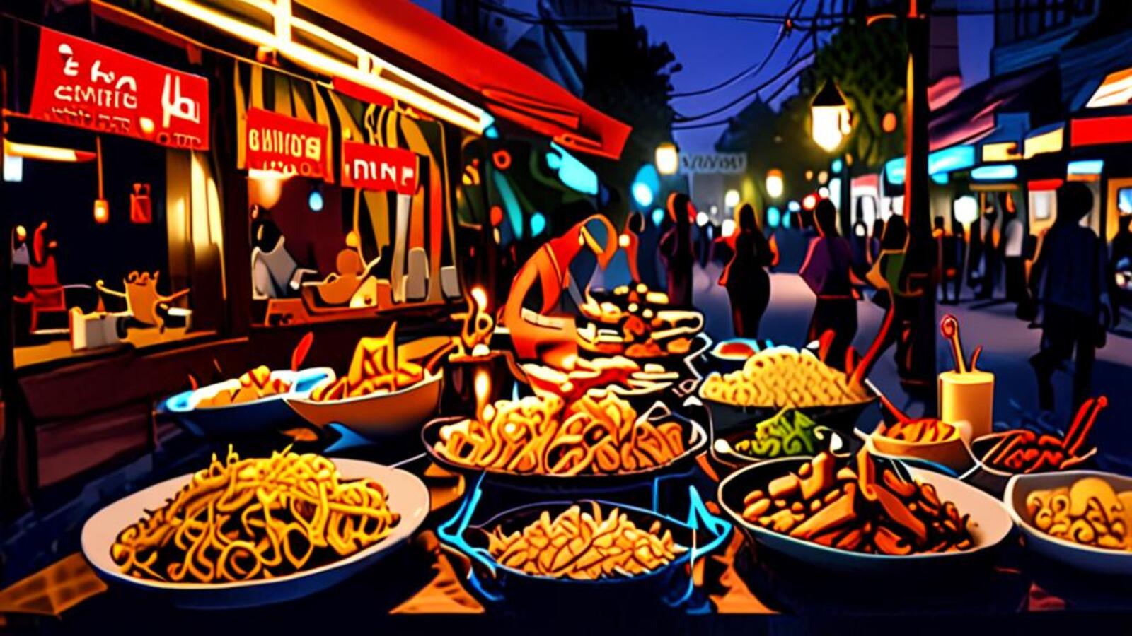 ตลาดกลางคืนกรุงเทพ: ย่านอาหาร street food ยอดนิยมที่ห้ามพลาดปี 2026