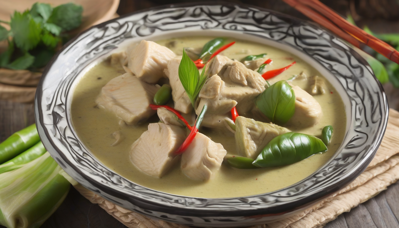 แกงเขียวหวานไก่ อาหารไทยรสเด็ดที่ทำง่าย อร่อยเหมือนซื้อกิน