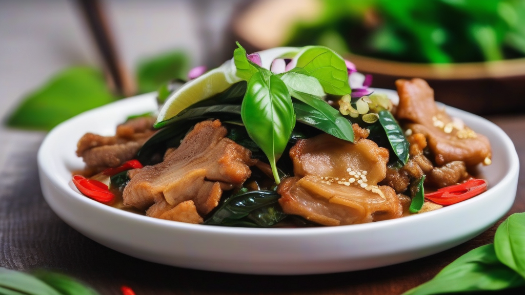 ผัดกะเพราหมูกรอบ: วิธีทำร้านดัง หอมกระเทียมเย้ายรด เนื้อหมูกรอบฟู