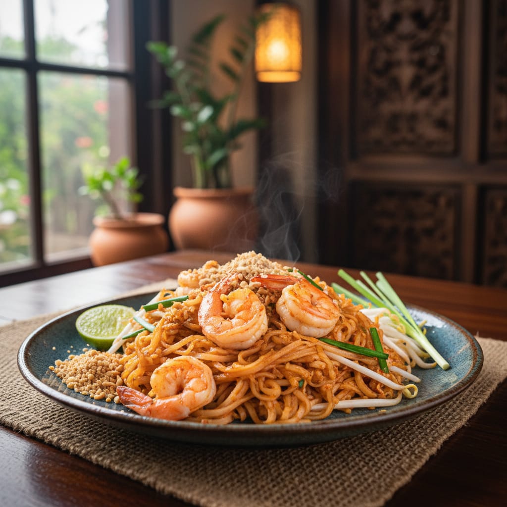 ผัดไทยสูตรต้นตำรับ เมนูไทยระดับโลกที่ใครก็ติดใจ