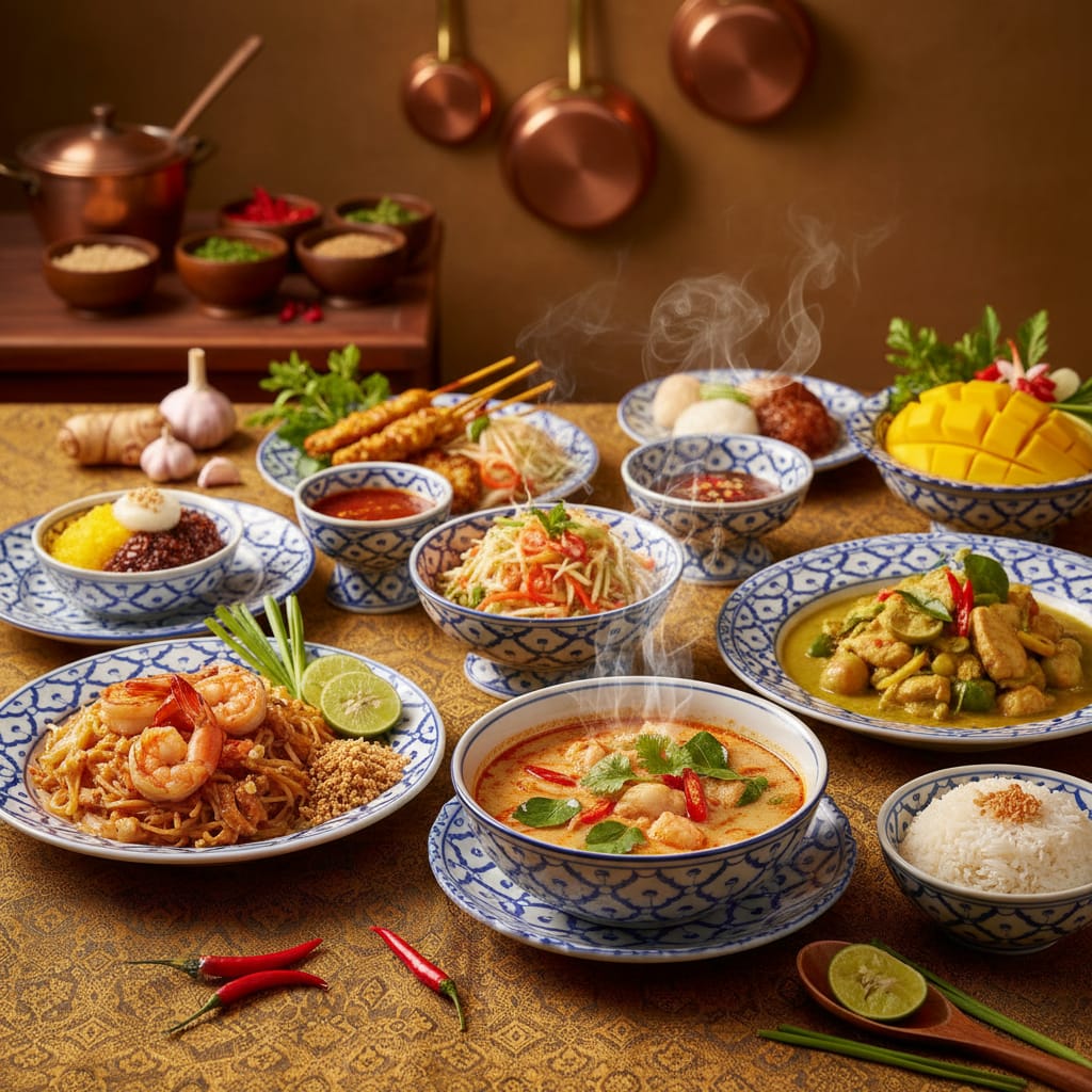 เทคนิคการทำอาหารไทยให้อร่อยเหมือนร้านดัง สูตรลับเชฟมืออาชีพ