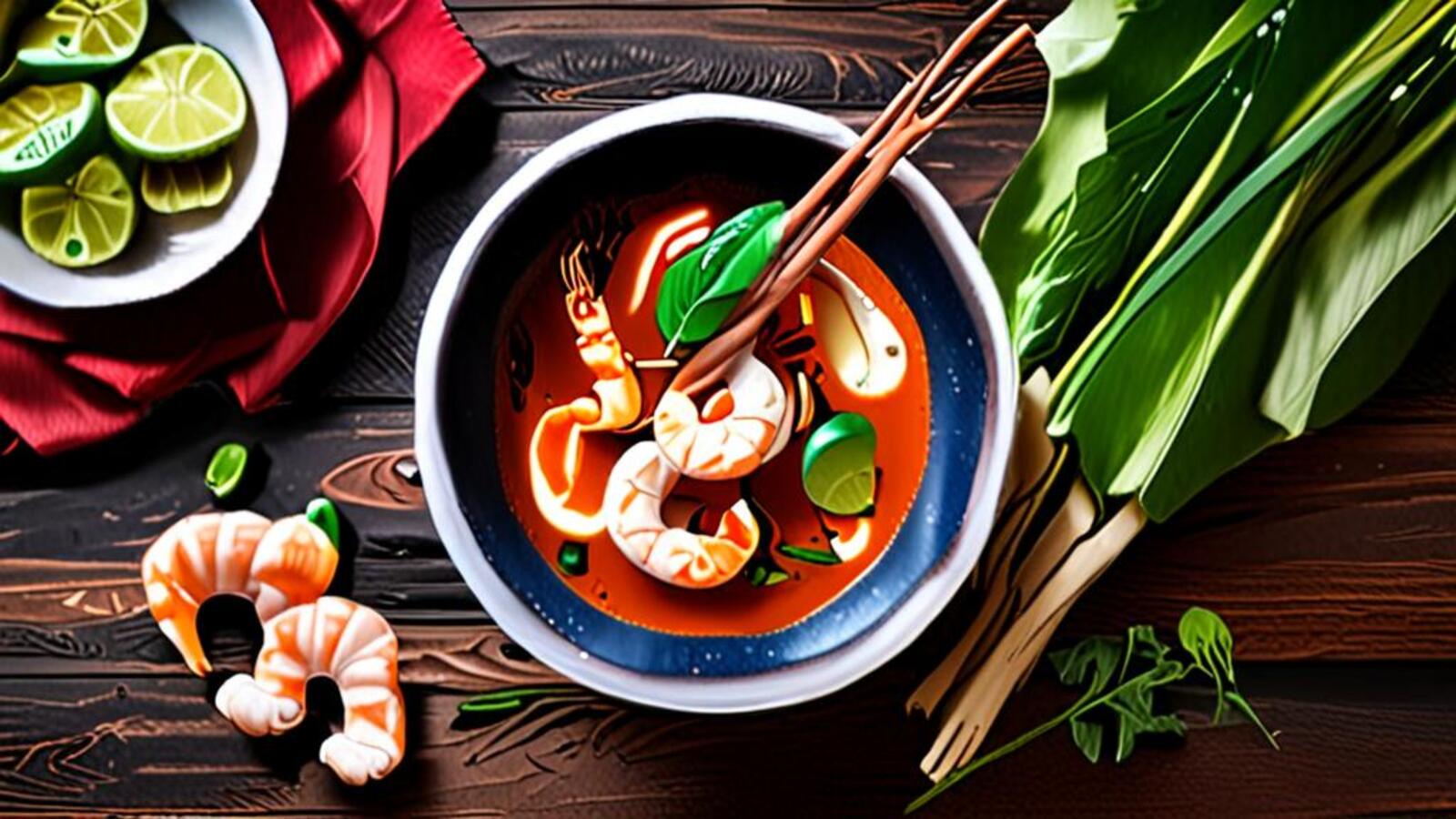 ต้มยำกุ้ง สูตรต้นตำรับรสชาติจัดจ้าน ทำง่ายที่บ้าน
