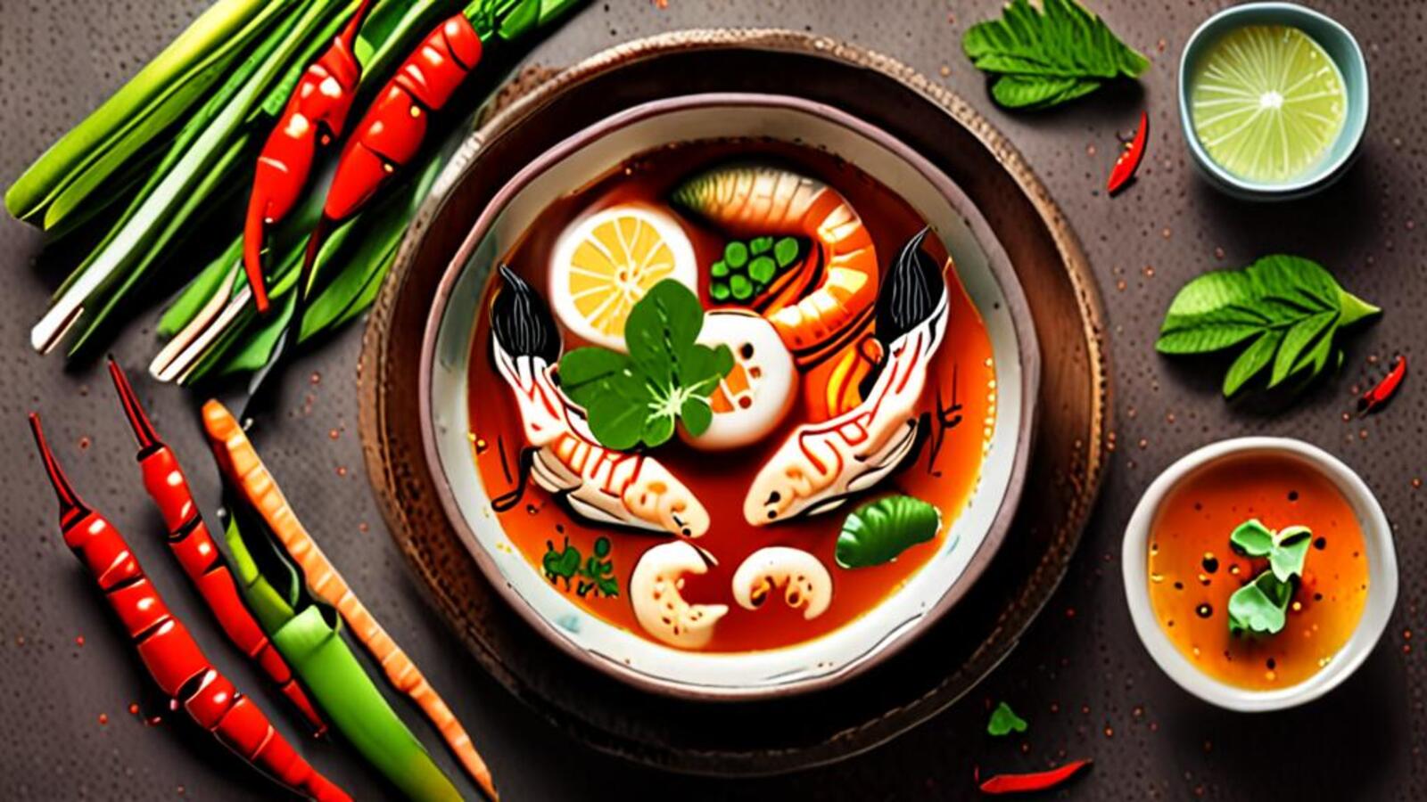 ต้มยำกุ้ง: รสชาติเผ็ดร้อนที่เป็นเอกลักษณ์ของอาหารไทย